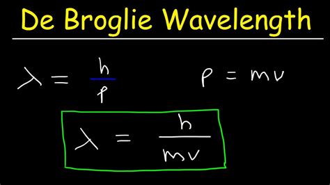 How Is De Broglie Wavelength Related To Height? Top 8 Best Answers ...