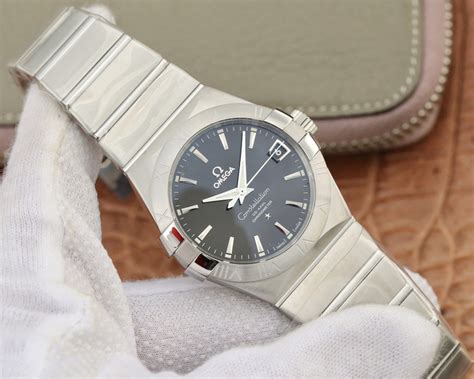 VS Factory Replica Omega Constellation Co-Axial 38mm Black Dial with ...