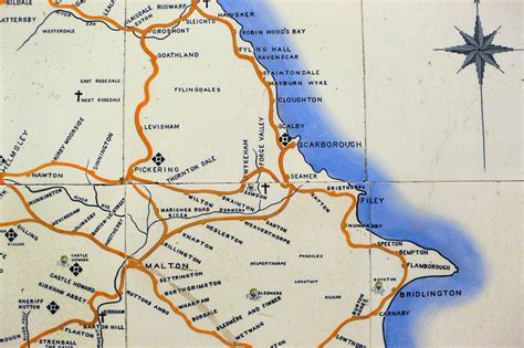 yorkshire coast | From the North Eastern Railway map. Nation… | Flickr