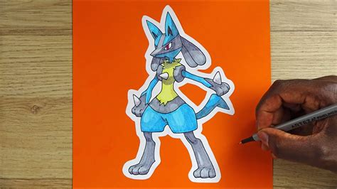 Learn How To Draw Lucario From Pokemon Pokemon Step By Step | The Best ...