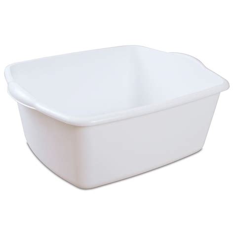 Sterilite 18 qt. Kitchen Dish Pan-06588012 - The Home Depot