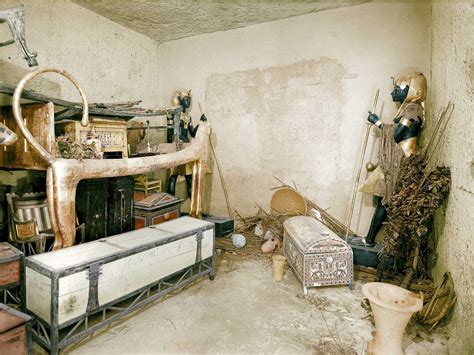 The Discovery of Tutankhamun in Rare Color Pictures, 1922 - Rare ...