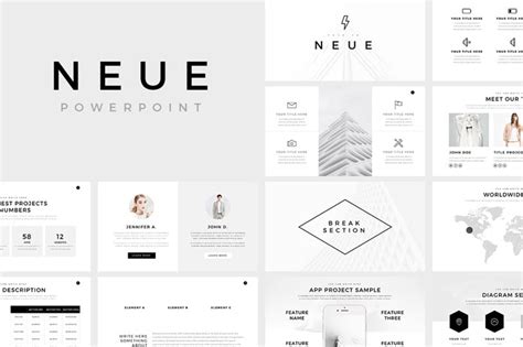 Neue – Minimalist PowerPoint Template