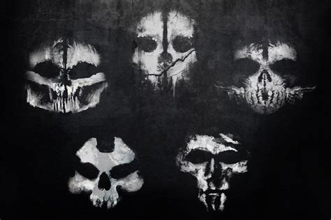 View 25 Wallpaper Skull Call Of Duty Ghost Logo - averagetrendq