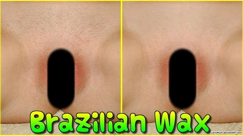 Brazilian Wax remove stubble hair GIMP Tutorial - YouTube