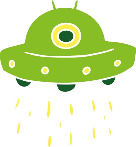 cartoon doodle of an alien ship 9703007 Vector Art at Vecteezy