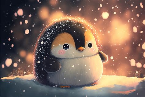 Cute Baby Penguins Wallpaper