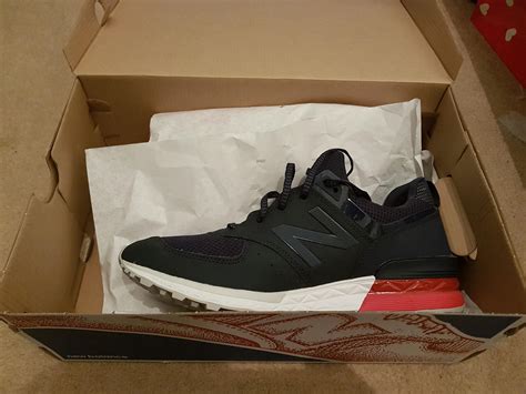 So these just arrived. NB 574 sports. Great looking trainer. : r/Sneakers