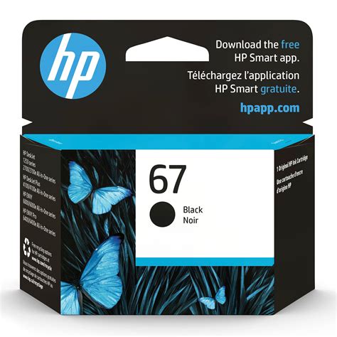 Buy HP 67 Black Ink Cartridge | Works with HP DeskJet 1255, 2700, 4100 ...