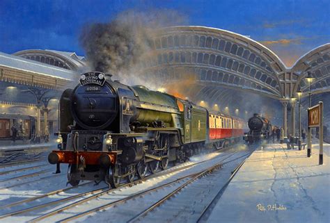 Railway Paintings by Philip D Hawkins Steam Trains Uk, Steam Engine ...