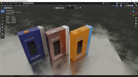 ArtStation - SONY WALKMAN MODEL | Resources