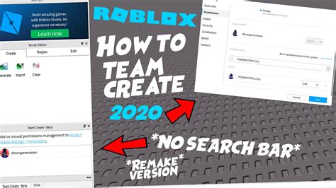 Roblox Studio || How To Team Create [August 2020] *REMAKE* - YouTube