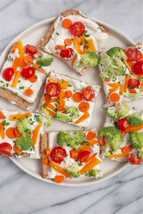 Cold Veggie Pizza Appetizers | Wholefully | Recipe | Veggie pizza ...