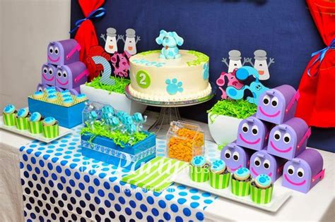 Blues clues birthday party | Blue's clues birthday party, Clue party ...