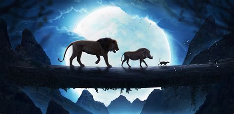 Simba, The Lion King (2019), Pumbaa (The Lion King), Timon (The Lion ...