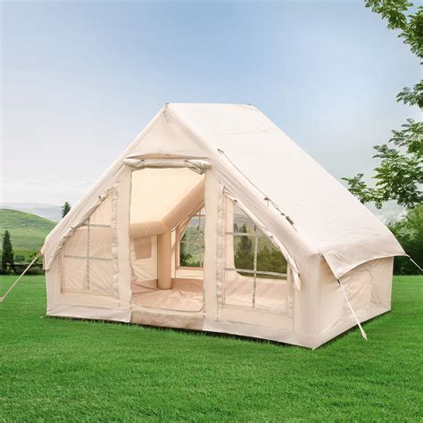 Mountview Inflatable Camping Tent Air Blow Up Cabin 4-8 Person,Large ...