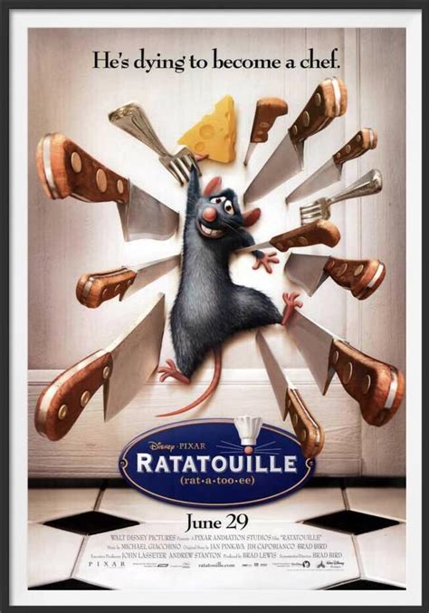 Ratatouille - 2007 in 2021 | Animated movie posters, Disney movie ...