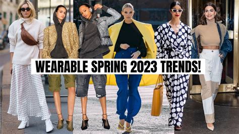 Top 10 Wearable Spring 2023 Fashion Trends - YouTube