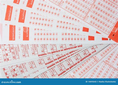 Lottery Tickets Stock Photography - Image: 14695642