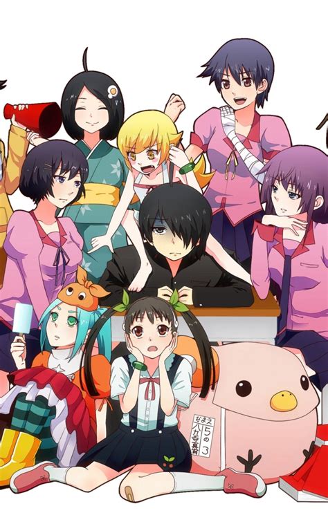 Bakemonogatari Characters