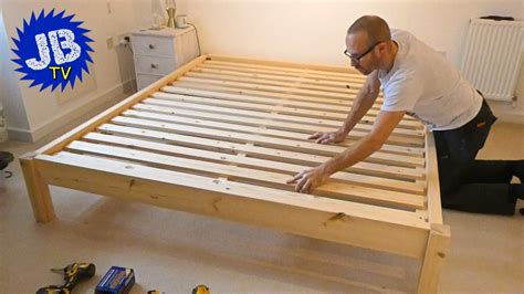 How To Make A Wood King Size Bed Frame - Hanaposy