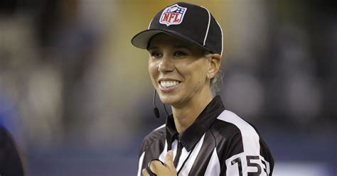 Referee Sarah Thomas To Become First Woman In History To Officiate An ...