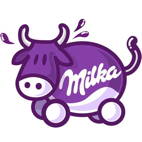 Cute Milka cow | Cow drawing, Purple cow, Milka