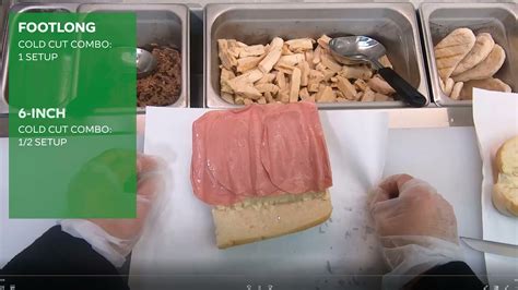 Making a Cold Cut Sandwich - YouTube