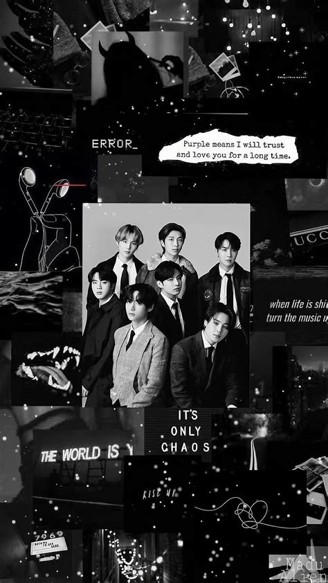 BTS Black Aesthetic Laptop Wallpapers Wallpaper Cave, 58% OFF