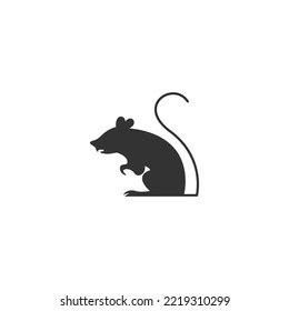 Rat Logo Icon Design Illustration Vector Stock Vector (Royalty Free ...