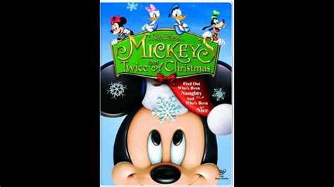 Opening & Closing to Mickey's Twice Upon A Christmas 2004 DVD - YouTube