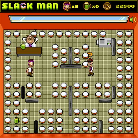 Screenshot of Slack Man (Browser, 2005) - MobyGames