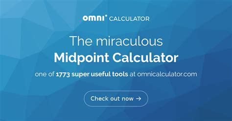 Midpoint Calculator