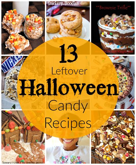 13 Leftover Halloween Candy Recipes | Cookies, Bars, & Dips