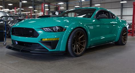 Captivating Green Mustang Boasting Carbon Fiber — CARiD.com Gallery