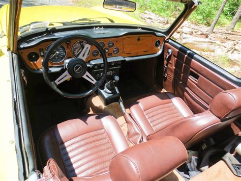 1974 Triumph TR6 Interior | Barn Finds