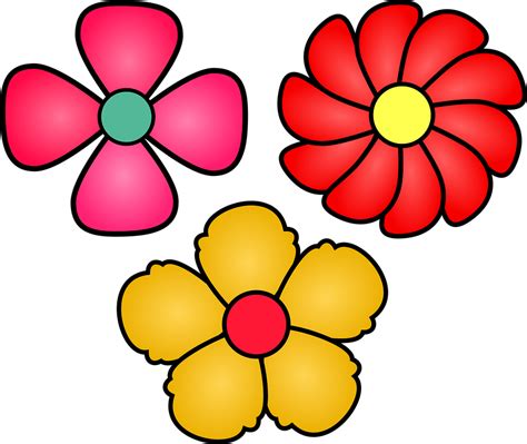 Download Flowers, Nature, Clip Art. Royalty-Free Vector Graphic - Pixabay