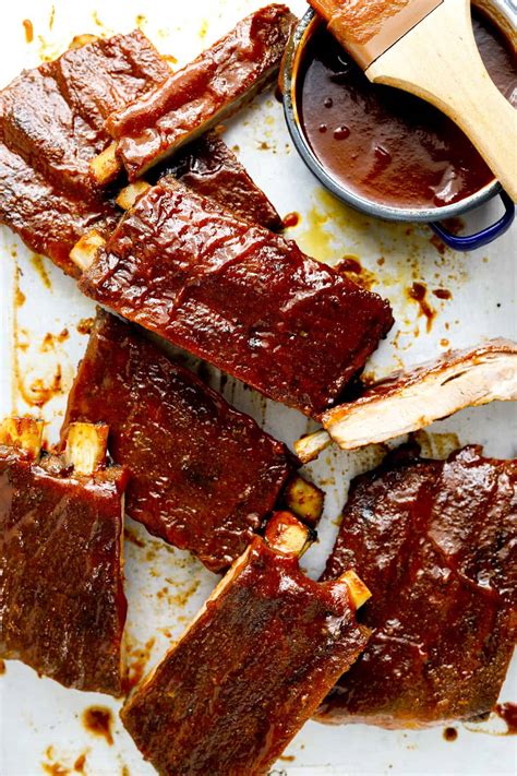 Sweet and Sticky Oven-Baked BBQ Ribs - Craving California