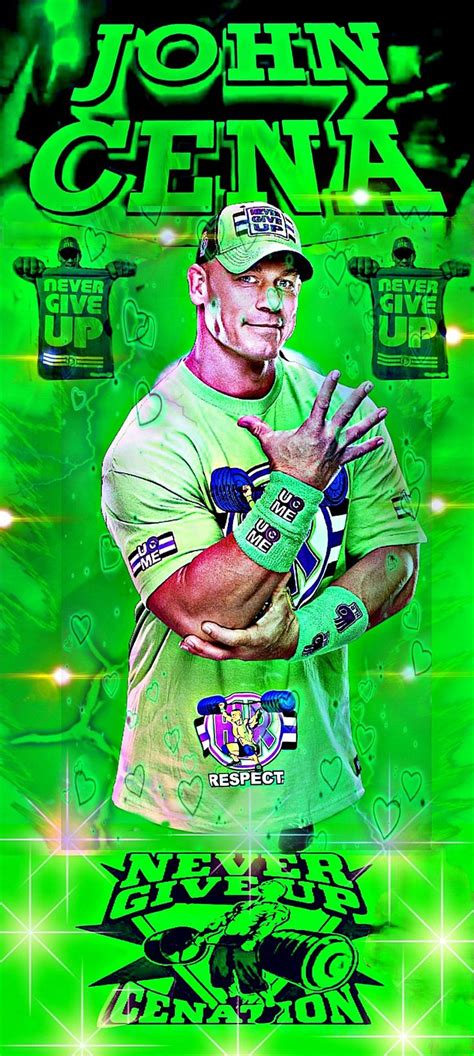 John Cena Never Give Up 2022 Wallpaper