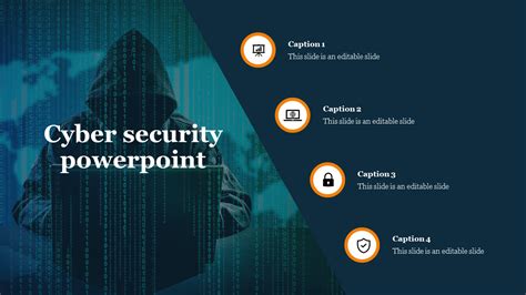 Best Cyber Security PowerPoint Slide Template Designs