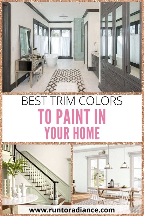 The Best Trim Colors To Paint In Your Home - Run To Radiance