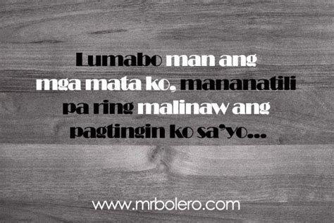 New Best Love Quotes and Hugot Line - Mr. Bolero