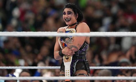 Rhea Ripley def. Charlotte Flair at WrestleMania 39: Best photos