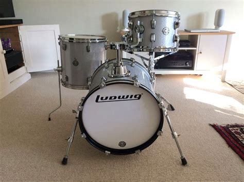 Drum Kit - Ludwig Breakbeats Questlove Drums - White Sparkle | in Hook ...