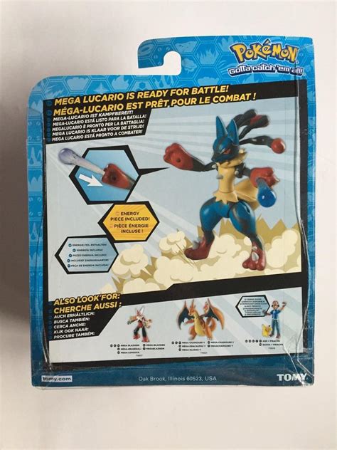 Pokemon Tomy Mega Lucario Action Figure | #1851111115