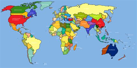 World Map - Free Large Images