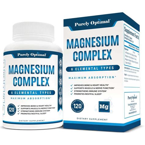 Magnesium Complex – Purely Optimal Nutrition