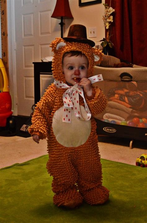 Aiden as Fozzie Bear | Family halloween costumes, Fozzie bear, Bear costume