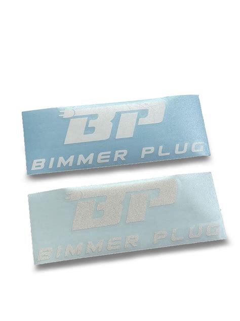 Bimmer Plug Decal Sticker (Peel and Stick)