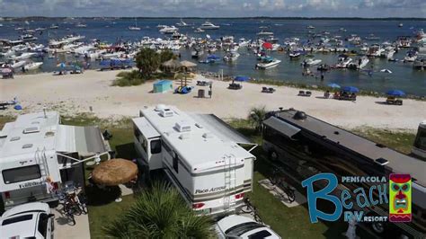 Pensacola Beach RV Resort in Pensacola Florida FL | CampgroundViews.com